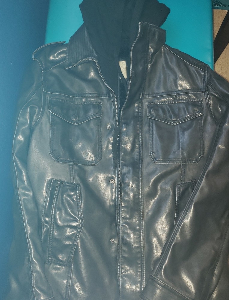 Mens leather jacket